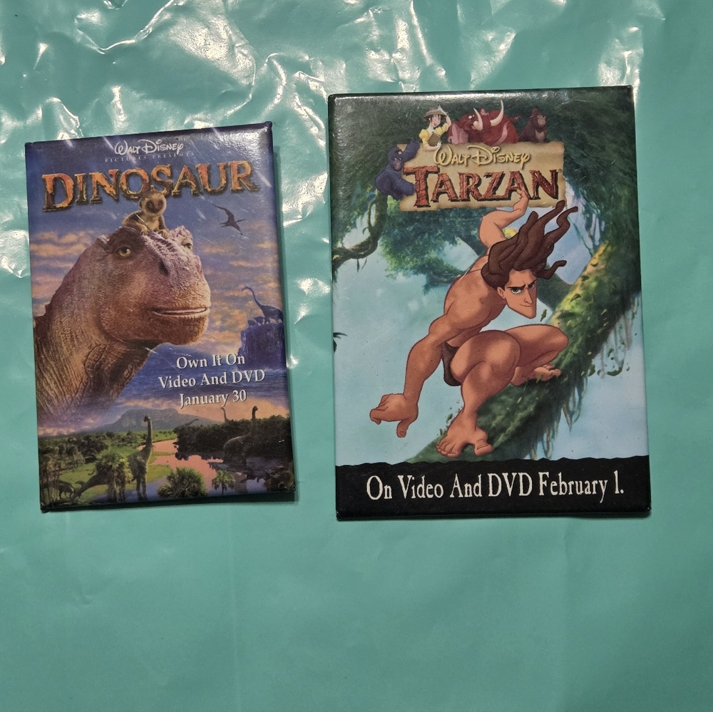 Disney Vintage  Collectible Promotional Movie Pins